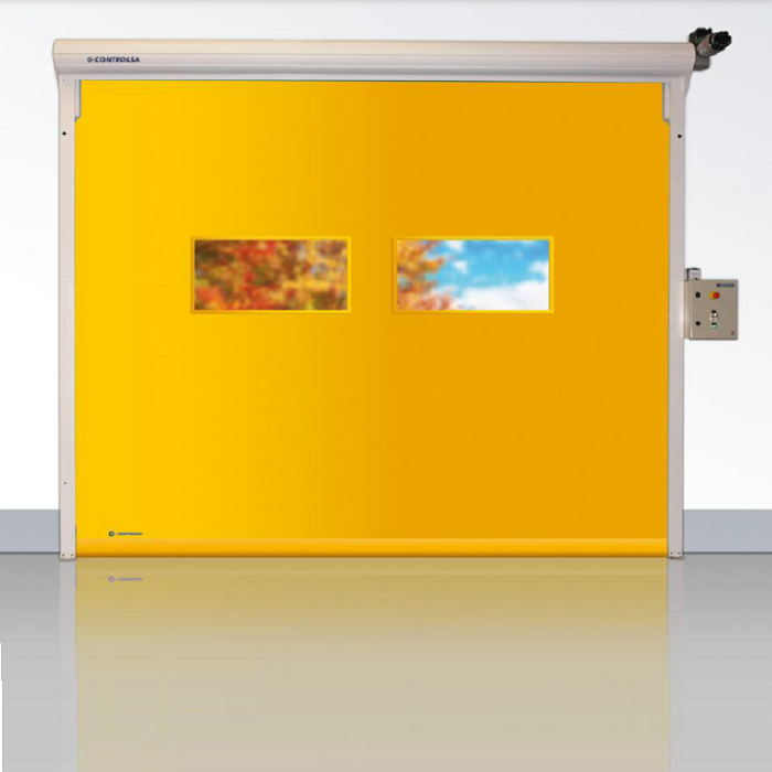 Puerta Rápida autorreparable doble lona 150 DL