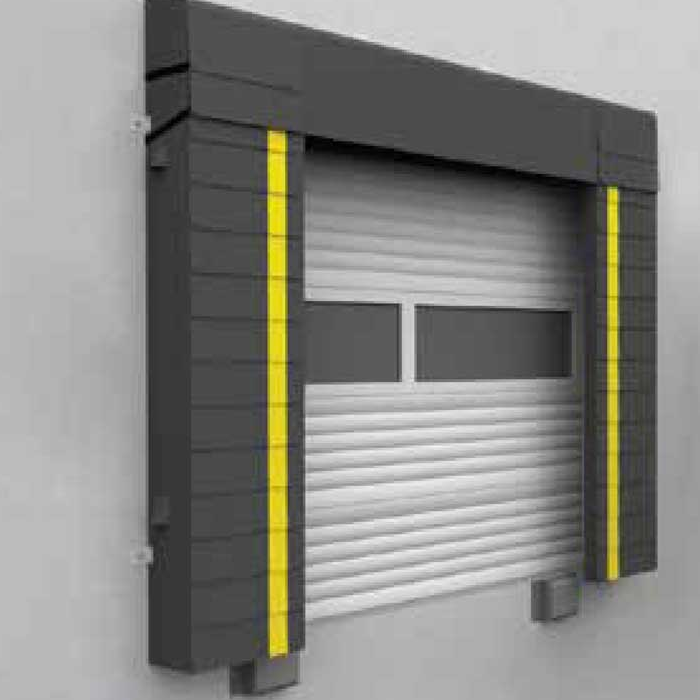 Sello de Andén Cortina Fija Piernas Sección L