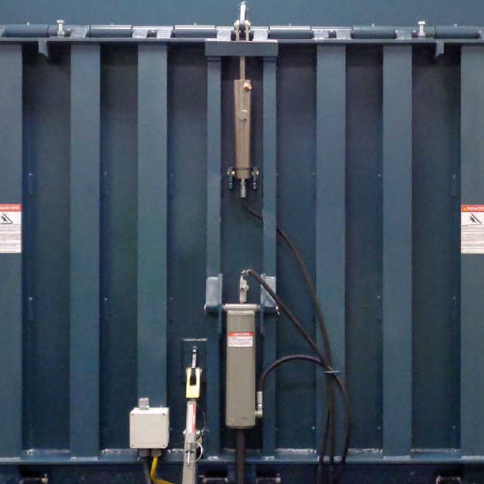 Rampa de andén vertical