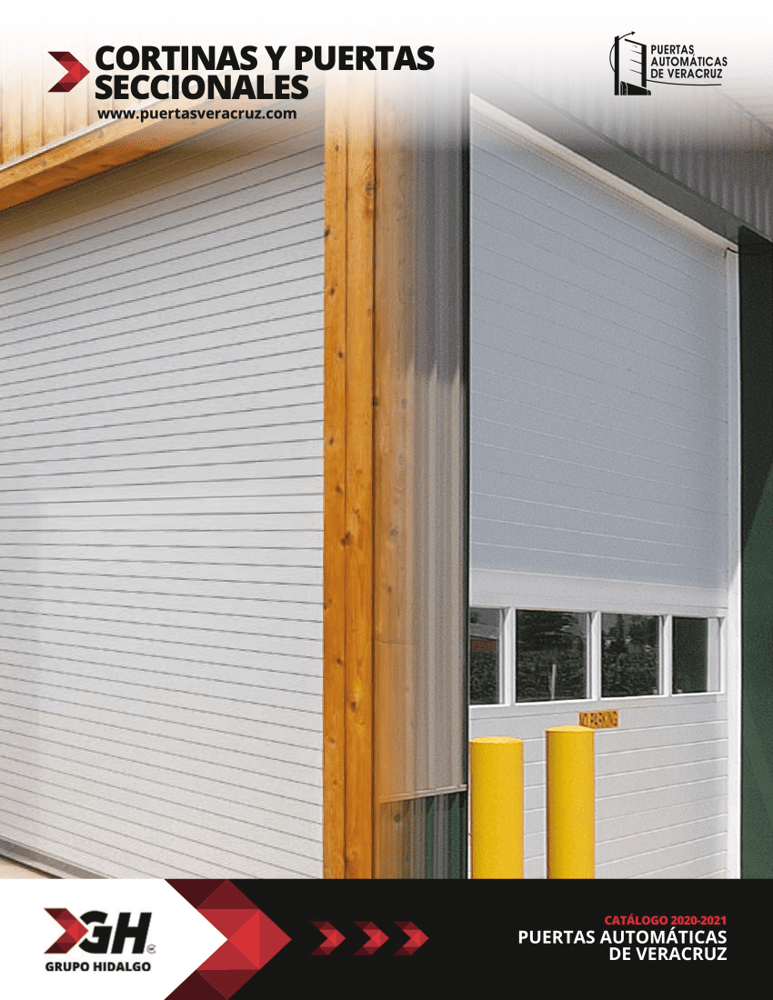 Catálogo - Cortinas de acero y Puertas Seccionales